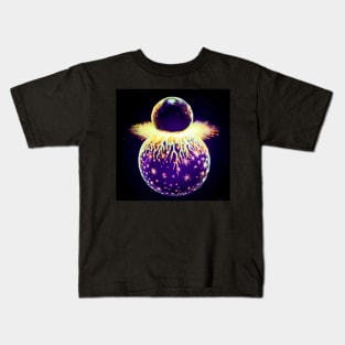 Formation of the moon Kids T-Shirt